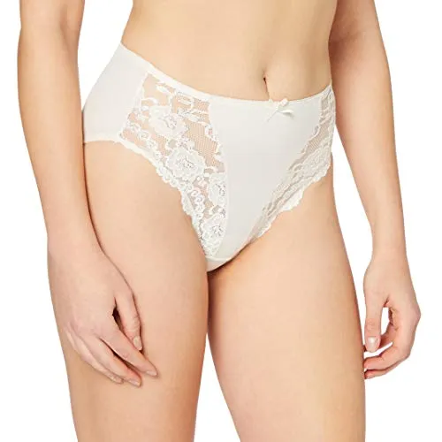 Sassa Damen Taillenslip Miederslip, Beige (Pearl 233), EU 46