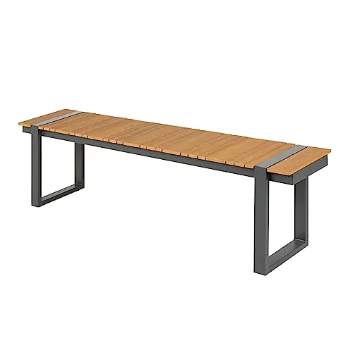 Riess Ambiente Moderne Outdoor Sitzbank Tampa Lounge 180cm in beige von Riess-Ambiente