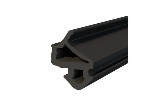 DQ-PP Türdichtband DQ-PP Fensterdichtung, Schwarz, 5 Meter, PVC Fenster, Gummidichtug, ALUPLAST, GEALAN, KBE, KOMMERLING, LB, PANORAMA, PLUS-TEC, REHAU, VEKA, UNIV.