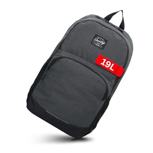 NOWI Handgepäck Rucksack, Laptop Rucksack 15 Zoll, BASICS, Daypack, Tagesrucksack mit vielen Fächern, 45 cm, 19 Liter, Reiserucksack, für Flugzeug, für Herren & Damen
