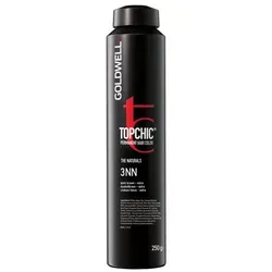 Goldwell Topchic Depot 3/NN Dunkelbraun (250 ml) - Haarstyling mit brillanten, langanhaltenden Farbergebnissen und maximaler Grauabdeckung dank innovativer Coenzym-Technologie. Für eine einfache Anwendung und außergewöhnlichen Glanz.