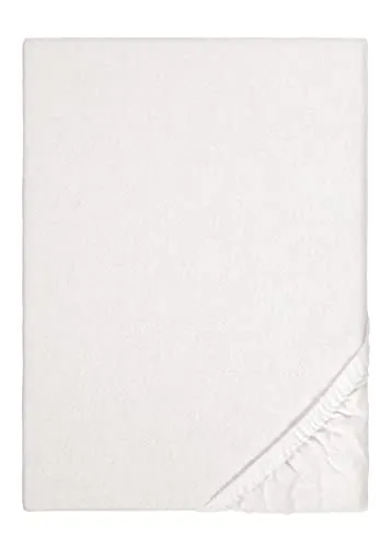 Biberna Feinbiber Spannbettlaken 0002744 - Bettlaken in grau, für Matratzen 140-160 cm x 200 cm, aus 100% Baumwolle für hohen Schlafkomfort und optimale Passform.