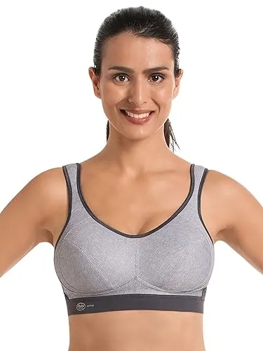 Anita Damen Extreme Control Sport BH 90C, grau - Funktionsunterwäsche für höchste Ansprüche, bietet optimalen Halt und Komfort bei sportlichen Aktivitäten.