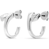 JETTE Creolen CHUNKY 88855035 aus 925er Silber in silber von JETTE