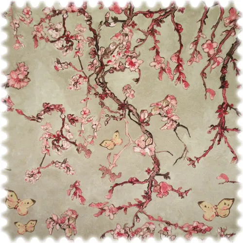 Samt Velours Möbelstoff Japan Graubeige / Violett mit Fleckschutz - Hochwertiger Samt Polsterstoff in Graubeige/Violett, strapazierfähig mit 70.000 Scheuertouren und pflegeleicht dank schmutz- und wasserabweisendem Fleckschutz. Ideal für stilvolle Möbel!
