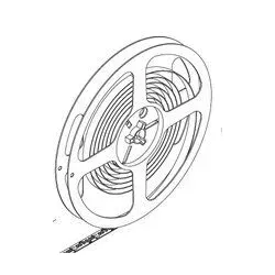 Produktbild Hera 20202480302 LED-Basic-Tape 80W/5m-Rolle warmweiß