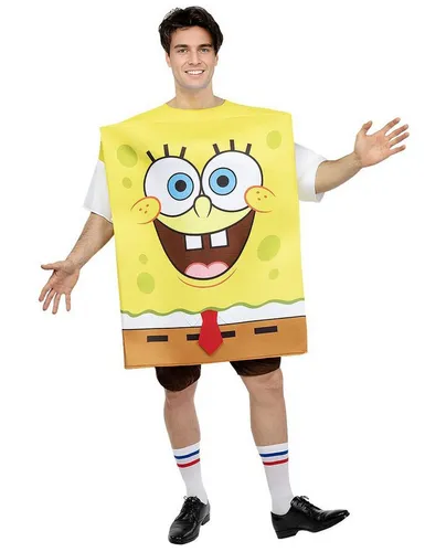 Kostüm SpongeBob Kostüm Erwachsene SpongeBob gelb