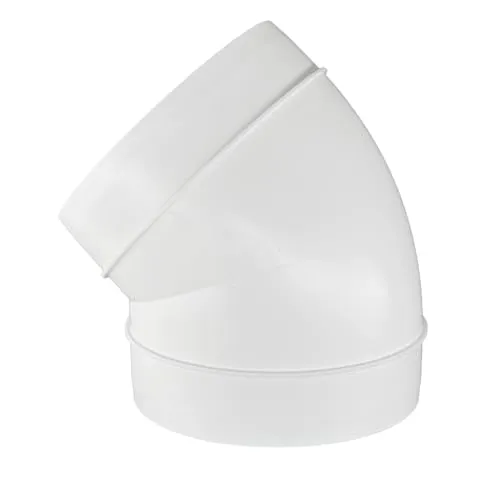 H&C VENT Rohrbogen 45 Grad