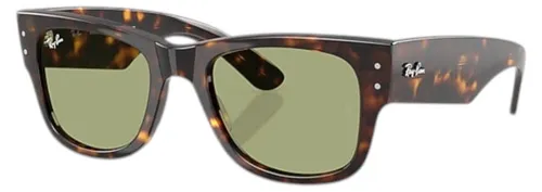 Ray-Ban Mega Wayfarer Sonnenbrille braun 51 - Die Ray-Ban Mega Wayfarer Sonnenbrille vereint ikonisches Design mit modernem Stil. Die markante Form und glänzendes Havana sorgen für einen trendbewussten Look, ideal für jeden Anlass.