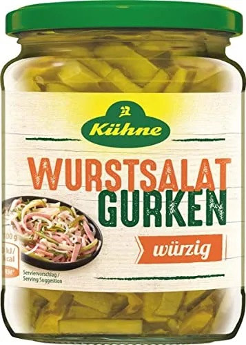 Kühne Wurstsalat Gurken, 370ml