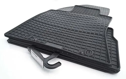 Gummimatten für MG ZS EV (Elektro) Gummi Fußmatten in Original Qualität Set 4-teilig Schwarz Geruchsneutral