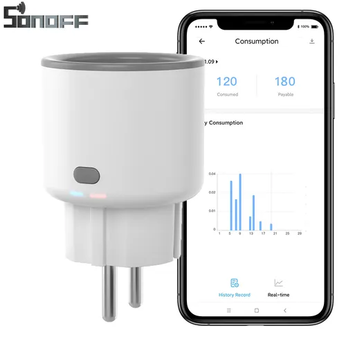 Steckdosen-Zeitschaltuhren & -Sensoren von SONOFF