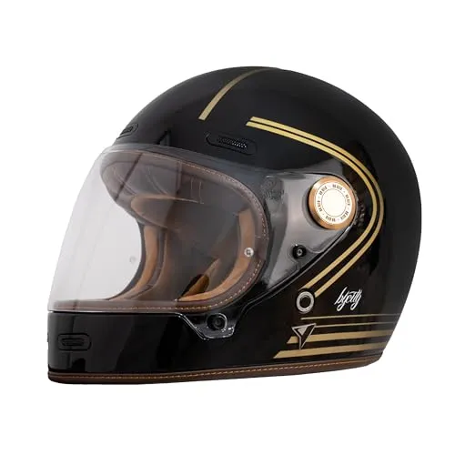 BY CITY Roadster III Integralhelm Schwarz L - Der BY CITY Roadster III Integralhelm kombiniert modernes Design mit fortschrittlicher Schutztechnologie. Mit nur 1301-1400 Gramm ermöglicht er ein angenehmes Fahrerlebnis und bietet durch die strapazierfähige Polycarbonat-Schale optimalen Schutz.