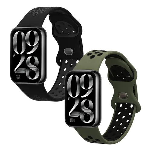 2x Sportarmband für Xiaomi Smart Band 8 Pro Band 9 Pro Redmi Watch 5 Redmi Watch