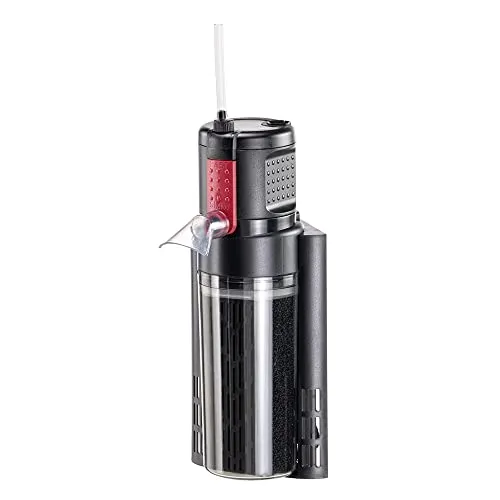 Hydor Innenfilter CRYSTAL 150 für Aquarien mit 80-150 Liter, 2 Stufen, Aktivkohle und Venturi-Kit enthalten