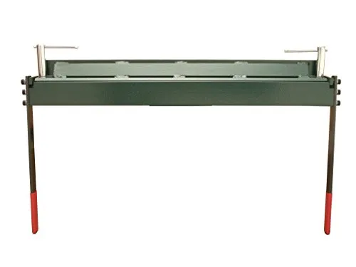 Kantbank Abkantbank 630 mit verstärkter Biegewange - Glätter & Bieger, einfache Montage im Schraubstock oder auf Werkbank für müheloses Biegen von Materialien.