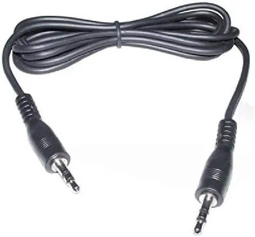 Klinkenkabel 0,80m 2xKlinkenstecker 3,5mm schwarz neu