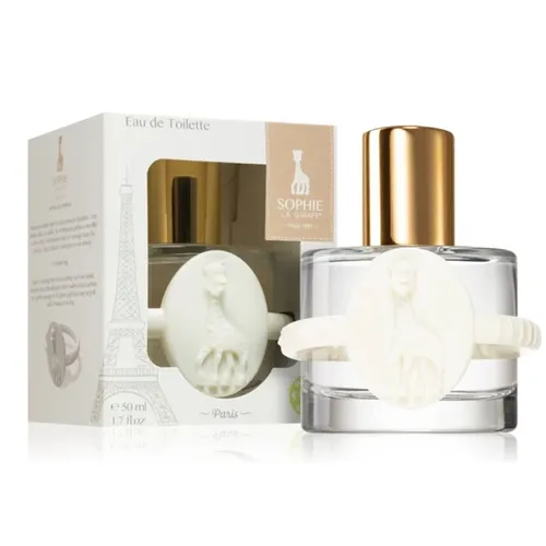 Sophie La Girafe Eau de Toilette 5y+ 50 ml - Unisex Düfte - Zarter blumiger Duft für Kinder, perfekt für Eltern, die den Duft ihres Babys lieben. Einfach aufzutragen und ideal für die ersten Duft-Erfahrungen.