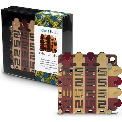 Recent Toys Hidden Corridor, d/f ab 14 Jahren, 1 Spieler, Knobelspiel, Logiktrainer (Deutsch, Französisch) (C5062)