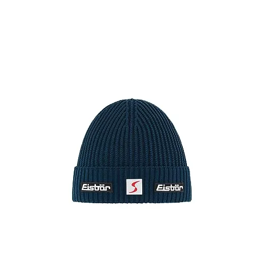 Eisbär Nordic Skipool Umschlagmütze - Strickmütze aus Merinowolle - Stylische Strickmütze für Damen und Herren in Einheitsgröße, gefertigt aus hochwertiger Merinowolle. Ideal für kalte Wintertage mit gemütlichem Futter für zusätzlichen Komfort.