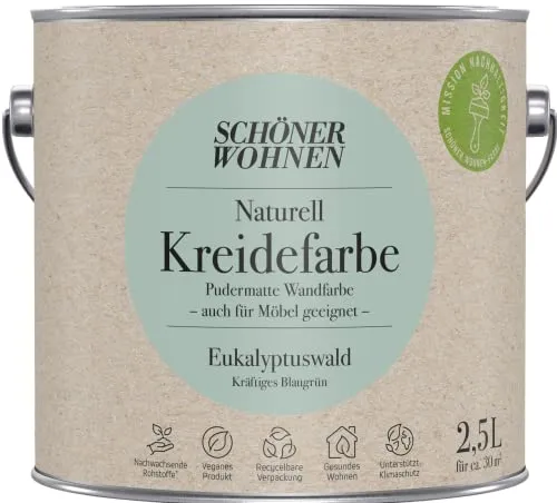 Schöner Wohnen 2,5L Naturell Kreidefarbe Eukalyptuswald