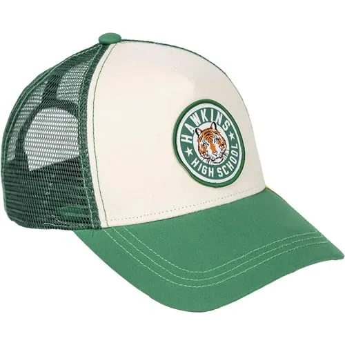 CERDÁ LIFE'S LITTLE MOMENTS - Stranger Things Schirmmütze - Grün - Größe 58 cm - Hergestellt aus Polyester - Stranger Things Druck - Original Produkt