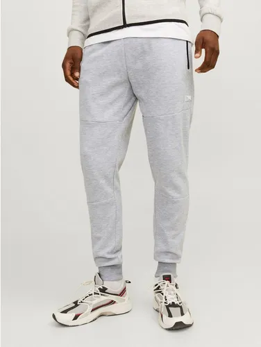 JACK & JONES Male Sweathose Will Jair - Wanderhosen für Herren aus angenehmem Baumwollgemisch, ideal für Outdoor-Aktivitäten mit Kordelzug für individuelle Passform.
