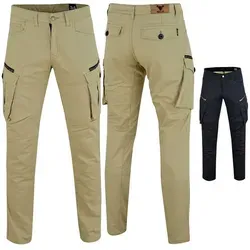 BULLDT Motorradhose JEANS-004 Motorradjeans Cargohose mit Aramidstoff Protektoren W42 / L34