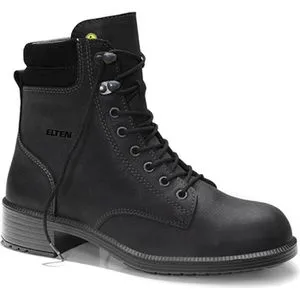 Damen-Sicherheitsschnürstiefel NIKOLA black Mid ESD S2