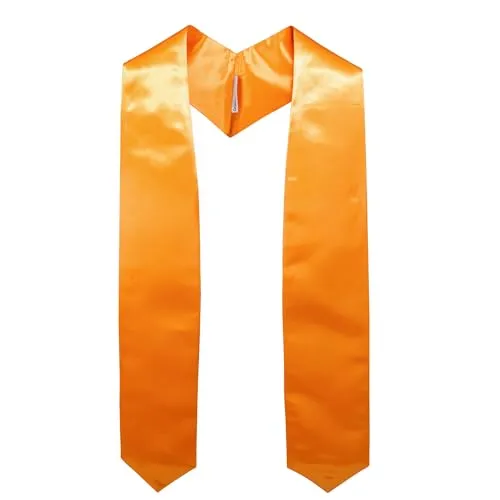Schals & Halstücher Orange von GraduationMall