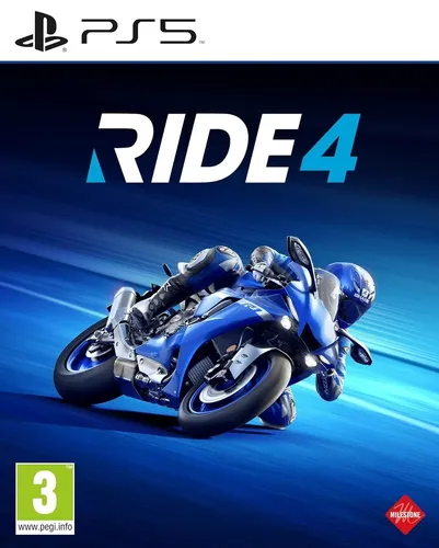 Ride 4 für PS5 - Motorradspiel für PS5 mit 176 lizenzierten Bikes und dynamischem Wetter. Erlebe realistische Rennen auf 30 detailgetreuen Strecken und teste deine Skills im Ausdauermodus!