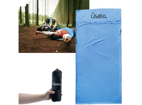 Casativo Ultraleichter Hüttenschlafsack mit Kissenfach von Casativo