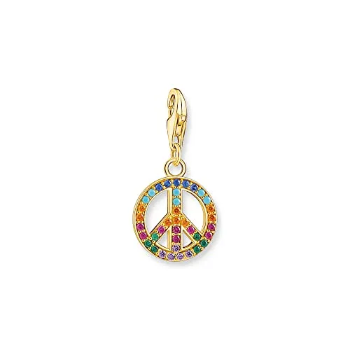Thomas Sabo Charm-Anhänger Peace in gold von THOMAS SABO