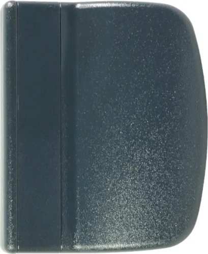 DOMINO Balkontürgriff außen mit Schraubenabdeckung in weiß von Domino