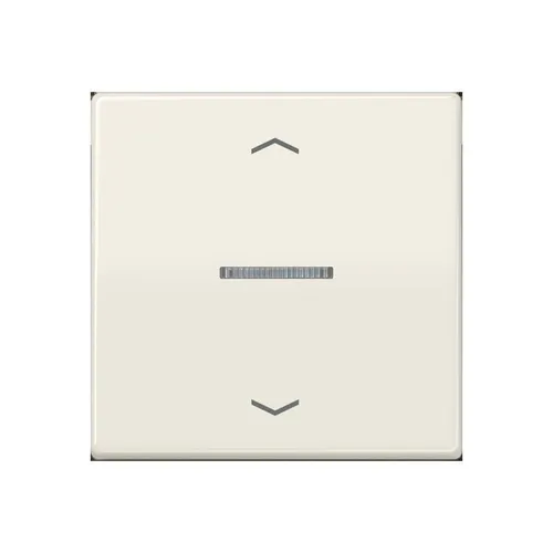 JUNG HOME Taster 1fach mit Pfeilsymbolen, weiß