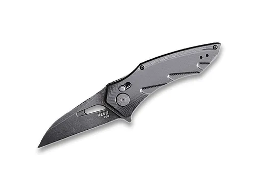 REVO Storm Wharncliffe G10 Black Taschenmesser VG-10 Crossbar Lock ✔️ 01RV044