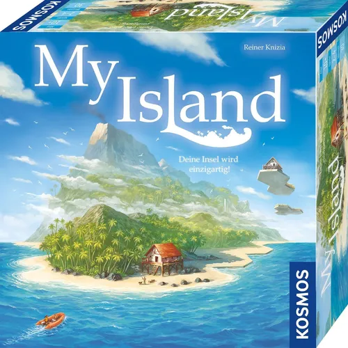 KOSMOS 682224 My Island - Spannendes Legacyspiel mit 8 Kapiteln für 2-4 Personen, ideal für Familienabende und strategische Denker ab 10 Jahren