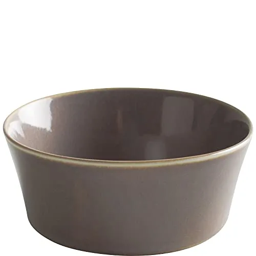 KAHLA 1T7753A93022W Homestyle Schale 14 cm desert sand rustikales Geschirr aus Porzellan mit Steingut- und Keramiklook Müslischale Auflaufform Backform Souffleförmchen Gratinform klein rund grau