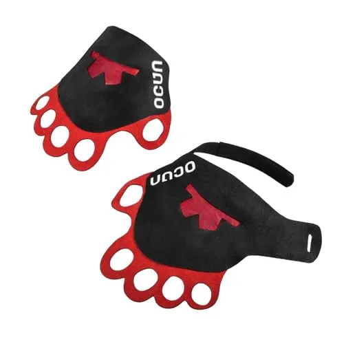Ocun Crack Gloves Lite Kletterhandschuhe in rot von Ocun