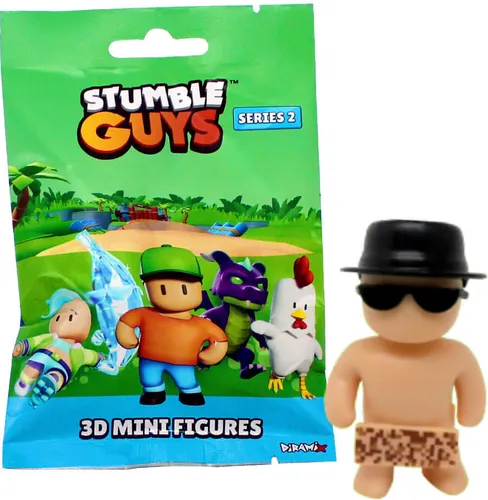 Stumble Guys 3D Sammelfiguren Serie 2 - Chrome Crystal - Figur 16. The Free Spirit