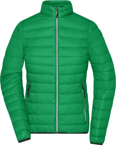 Produktbild Damen Daunenjacke JN1139, farn-grün/silber, Größe XXL