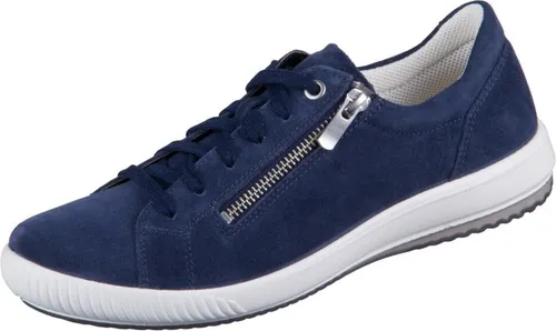 Legero Damen Tanaro Sneaker Bluette 8320, 42.5 EU - Damen-Sneaker mit herausnehmbarer Leder-Einlegesohle und strapazierfähigem Textilfutter für höchsten Komfort. Der Reißverschluss ermöglicht einen schnellen Einstieg.