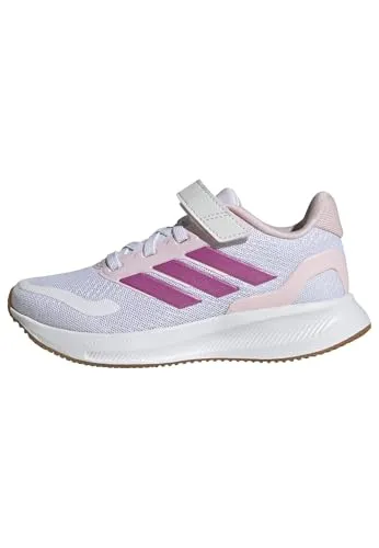 adidas RUNFALCON 5 KIDS Sneaker für Kinder - Sportlicher Sneaker mit federndem Tragegefühl und weichem Obermaterial. Ideal für aktive Kids, mit Cloudfoam Dämpfung und praktischen Schnürsenkeln für einfaches Anziehen.