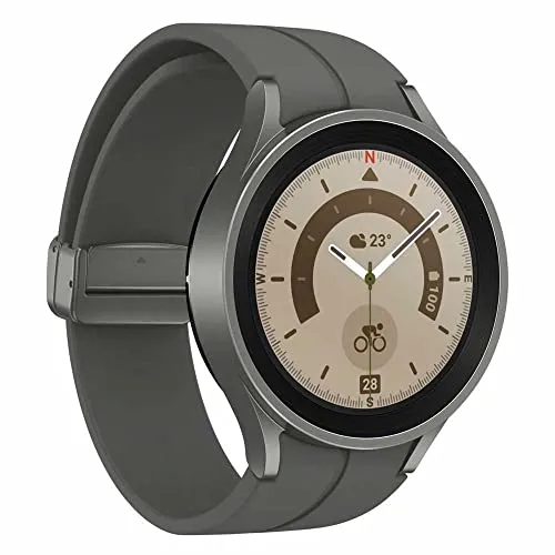 Samsung Galaxy Watch5 Pro 45 mm - Smartwatch mit 4G und Super AMOLED Display - Smartwatch mit 1,4