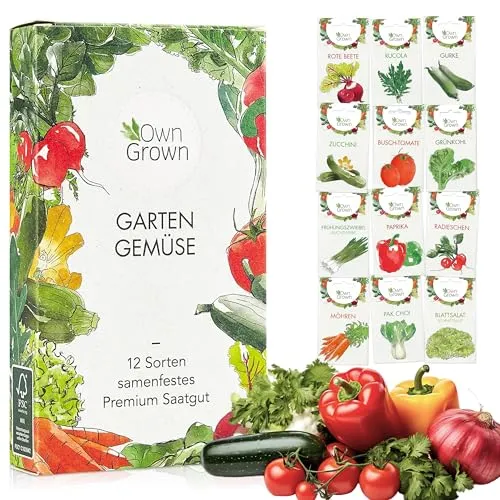 OwnGrown Gemüse Samen Set von OwnGrown