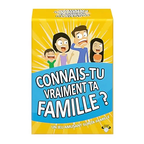 Kennen Sie Ihre Familie wirklich? EIN Familien- und lustiges Kartenspiel mit interessanten Gesprächsthemen und wahnhaften Herausforderungen, für Kinder ab 8 Jahren, Jugendliche und Eltern