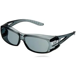 Dräger Schutzbrille X-pect 2420, getönt, Überbrille, schwarz, für Brillenträger