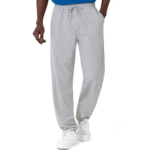 ROSS CAMP Jogginghose Herren – Sporthose Lang Baumwolle, Freizeithose Trainingshose, Sweatpants Jogger, Laufhose Breite Modern(Grau, 3XL)