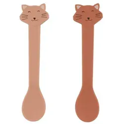 Silikon Löffel 2-pack - Mrs. Cat von Mellis BV