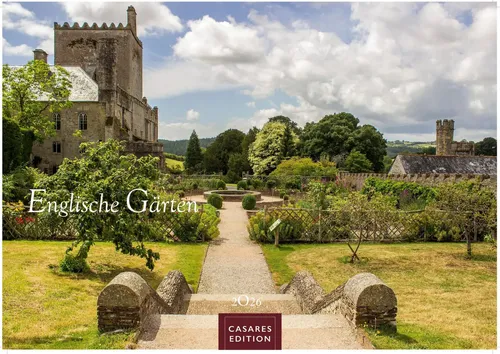 Englische Gärten Kalender 2026 - Wandkalender Fotokalender Naturkalender...